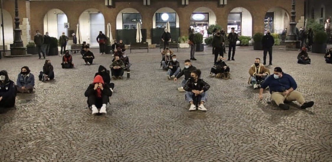 Ristoratori di Asti protesta pacifica