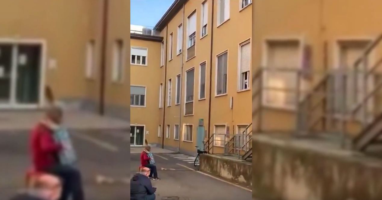 Covid-19: l’alpino della serenata sotto l’ospedale dice addio alla moglie