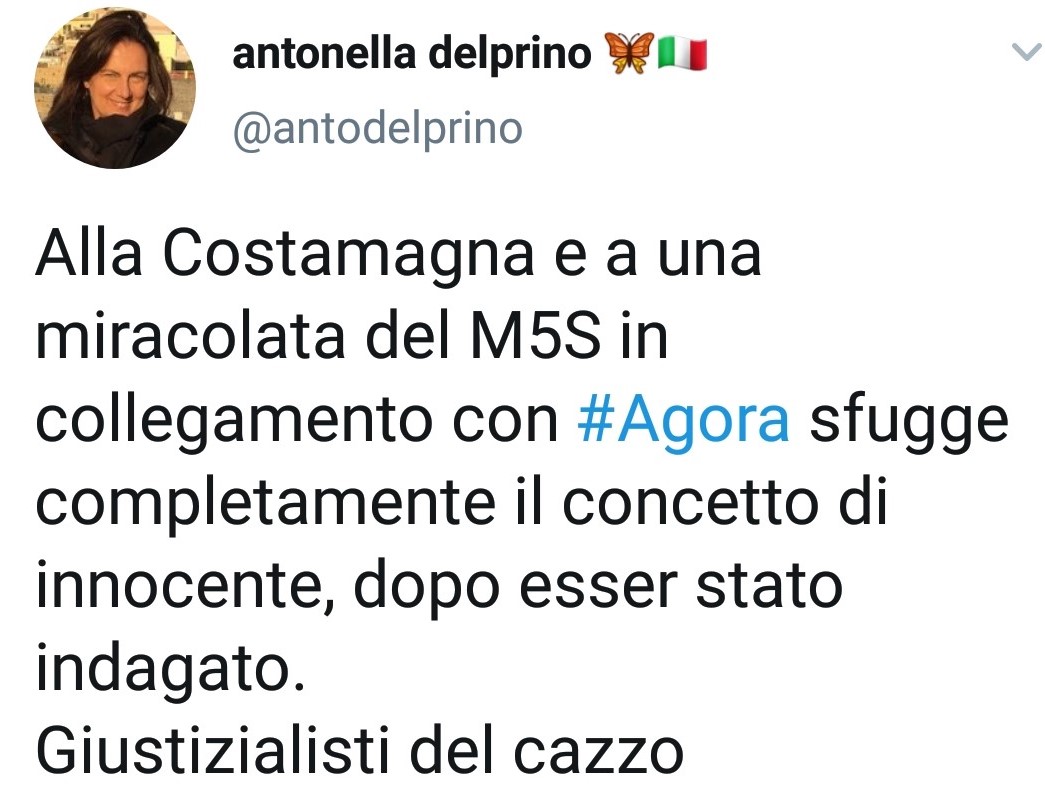 Antonella Delprino (autrice e inviata della Vita in Diretta) attacca Luisella Costamagna e la sua ospite: “Giustizialisti del caz*o”. Poi si scusa