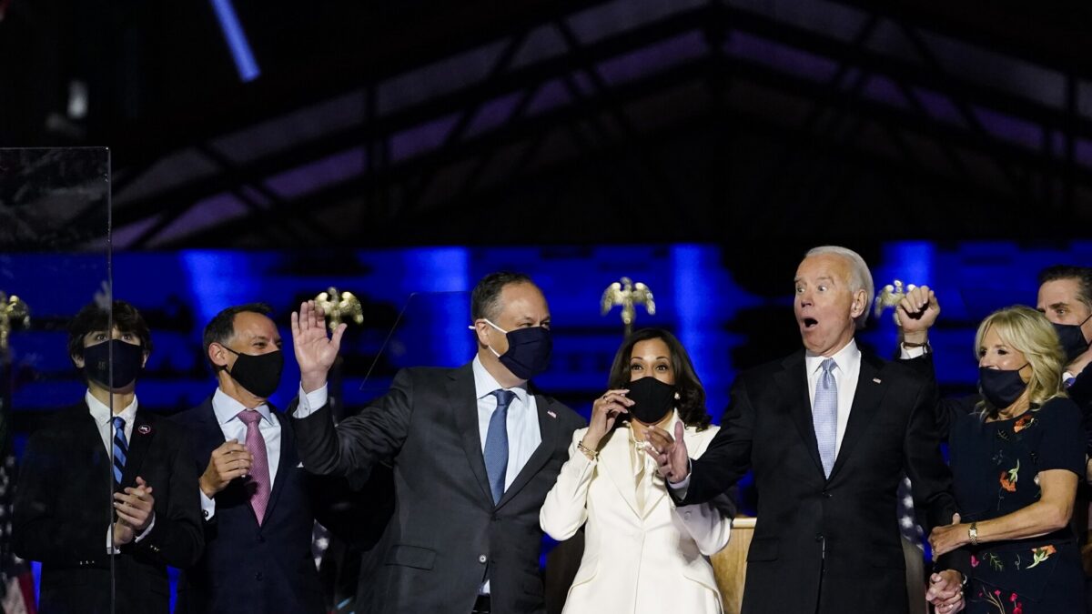 Biden: “Sarò il presidente di tutti. È il momento di guarire l’America”