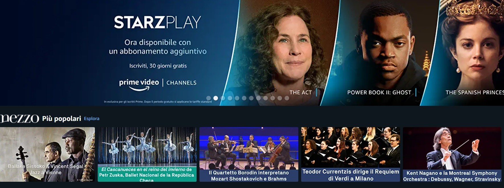 Amazon Prime Video Channels in Italia: StarzPlay, Infinity Selection e Juventus Tv i primi canali disponibili