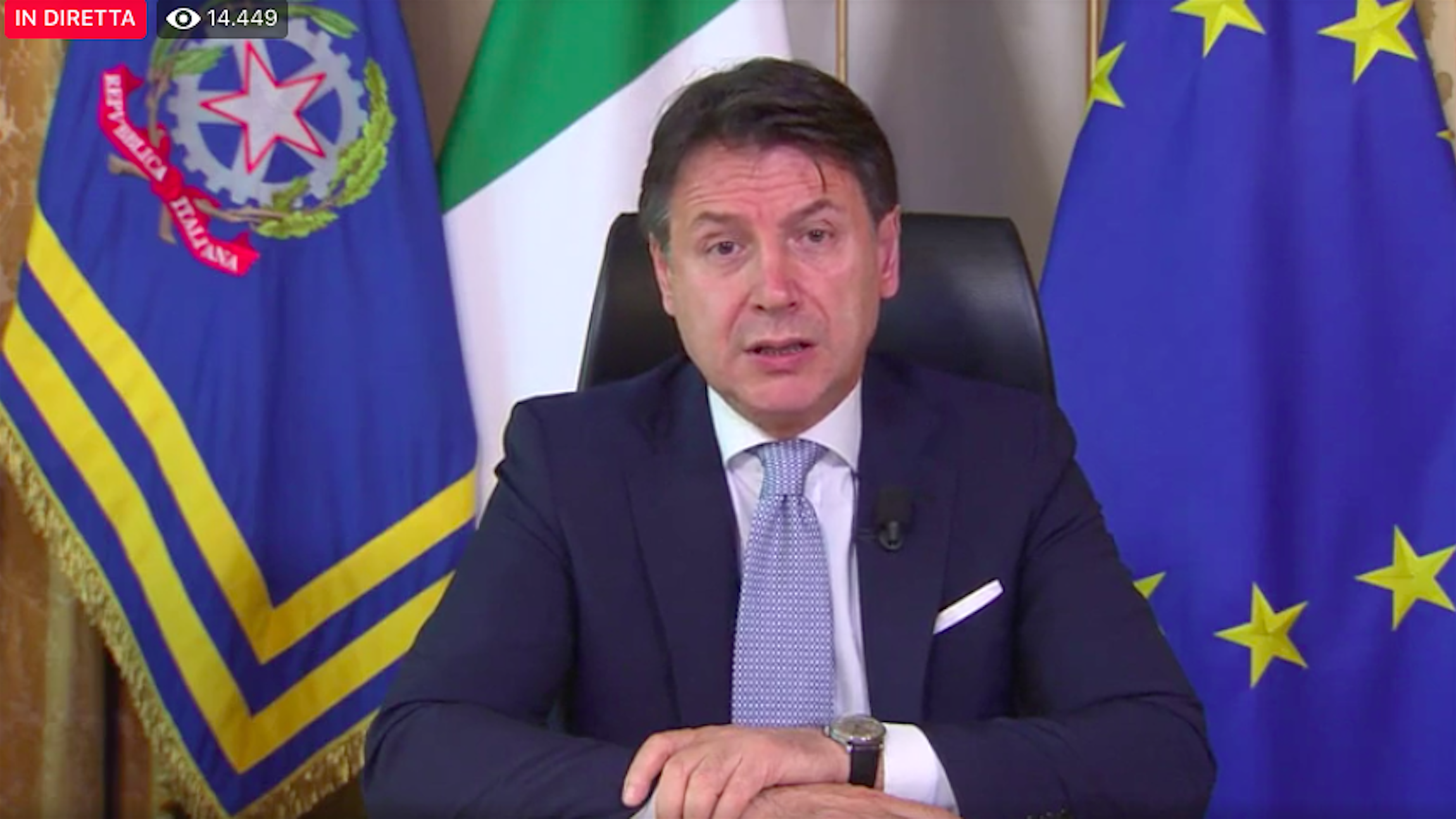 Conte: “Si può differenziare per province. A Natale no a socialità scatenata”