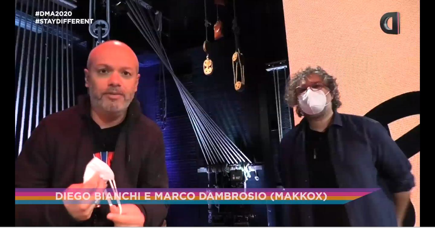 Diversity Media Awards 2020, video: Zoro e Makkox ritirano il premio per Propaganda Live