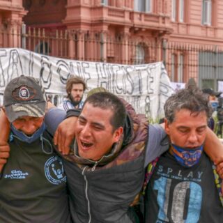 casa rosada - camera ardente maradona diego