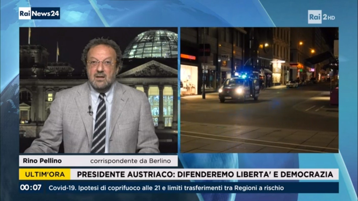 Attentato a Vienna, come cambia la programmazione in tv