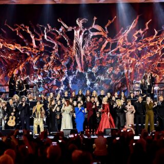 Federica Panicucci Natale in Vaticano Capodanno in musica Canale 5