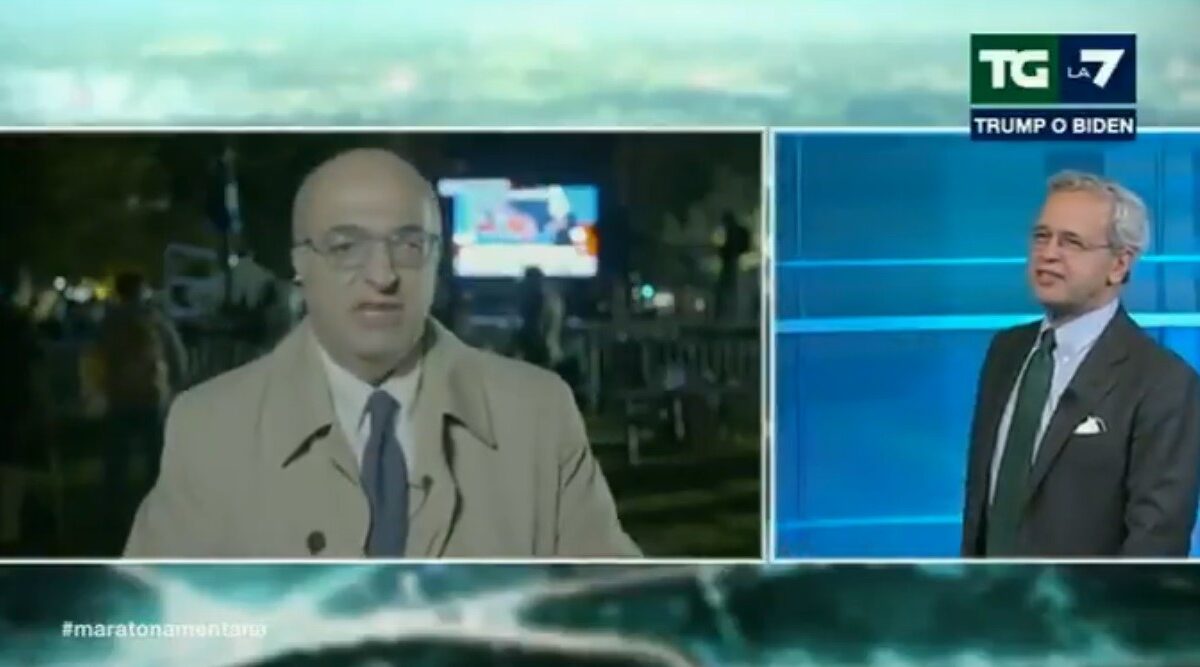 Elezioni Usa in tv: Sechi show da Mentana, Porro con la sigla di Rocky. Su Sky Tg24 nuova grafica e tazzine brandizzate