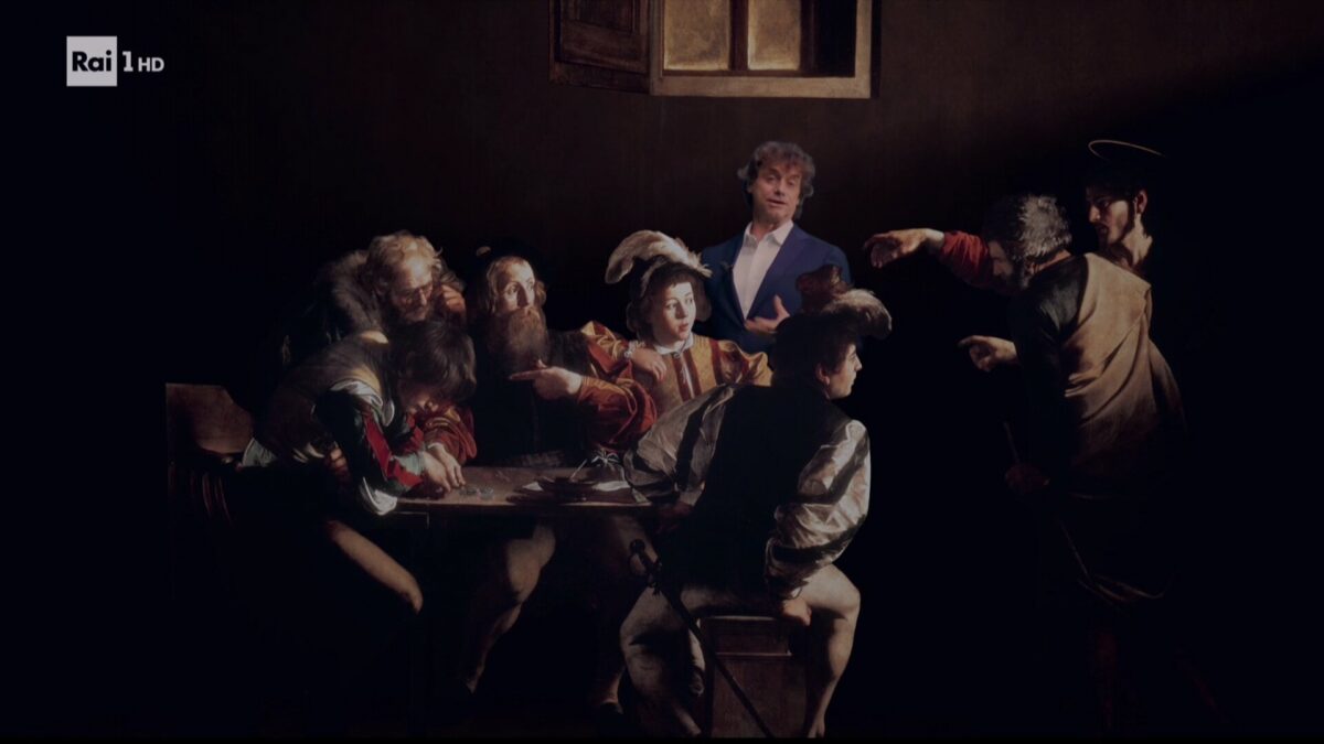Stanotte con Caravaggio e Alberto Angela: luci e ombre di uno spin-off che concede troppo alla fiction