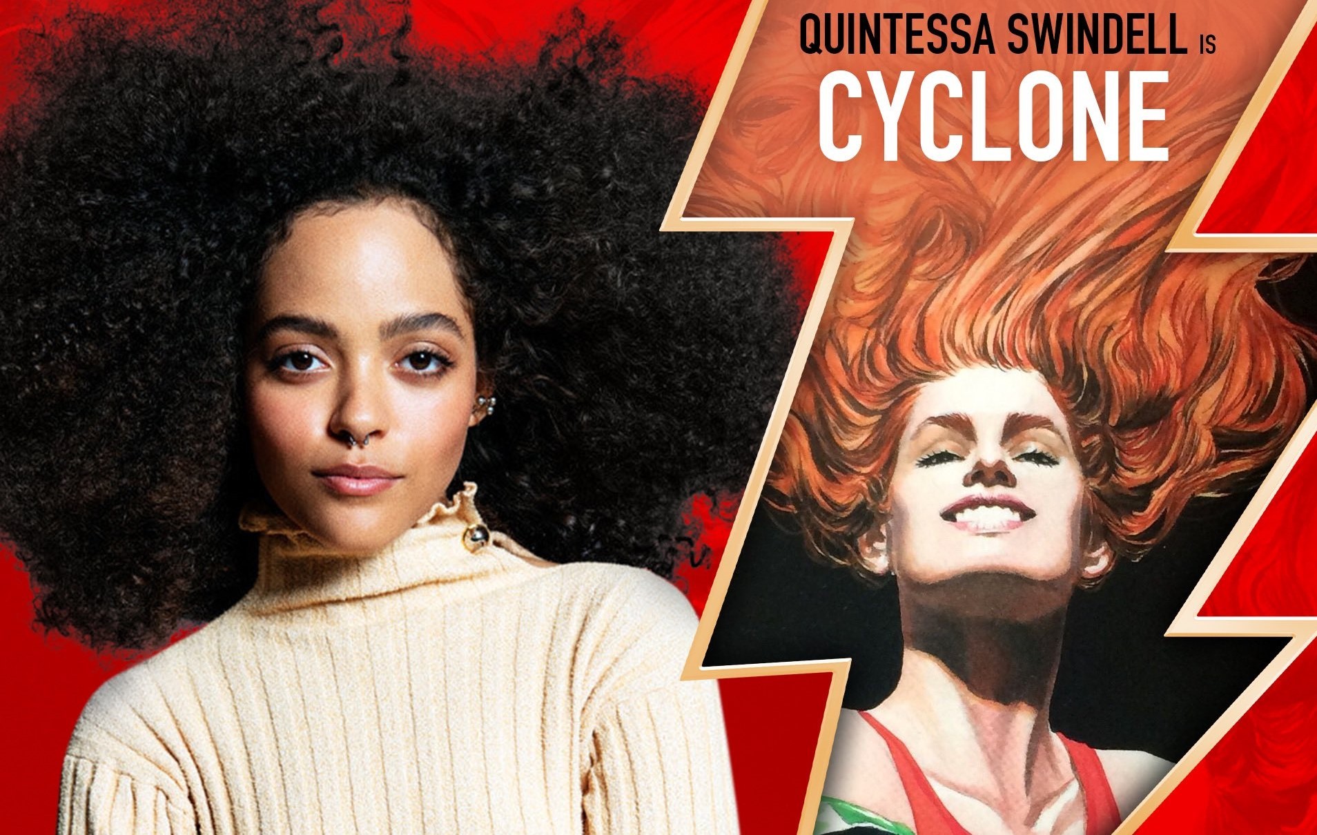 Black Adam: Quintessa Swindell sarà la supereroina Cyclone