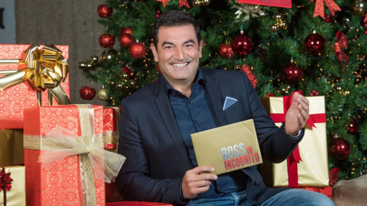 Boss in Incognito speciale Natale, Max Giusti brinda con la birra