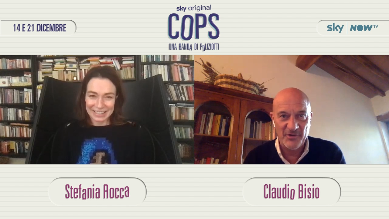 Cops – Una banda di poliziotti, la parola a Claudio Bisio e Stefania Rocca