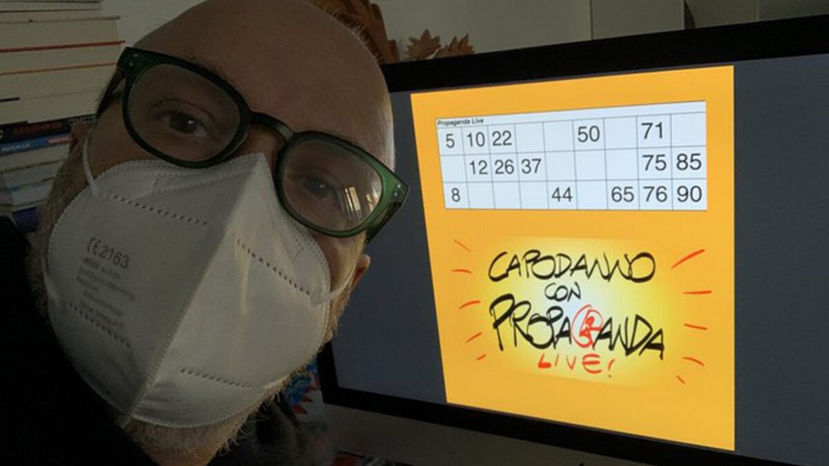 Propaganda Live lancia la Tombola Social di Capodanno (e spiega alla tv come fare comunità anche a distanza)