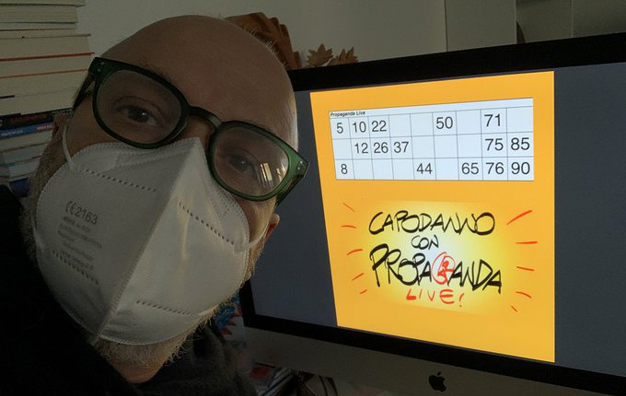 Propaganda Live lancia la Tombola Social di Capodanno (e spiega alla tv come fare comunità anche a distanza)