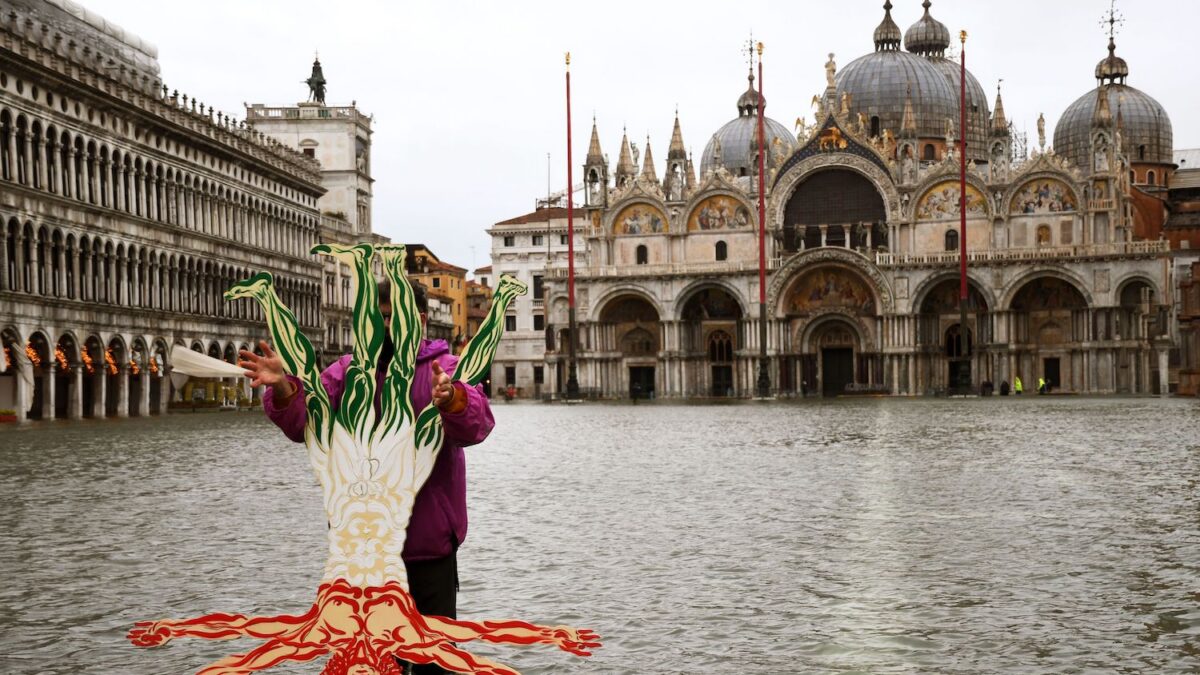 Acqua alta a Venezia ma il Mose non è attivo