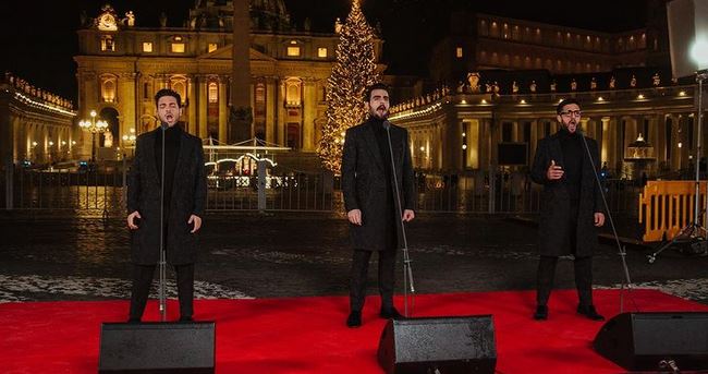 Il Volo, concerto con “Adeste Fideles”, “Oh Holy Night” e “Astro del Ciel” su Rai 1 il 25 dicembre 2020