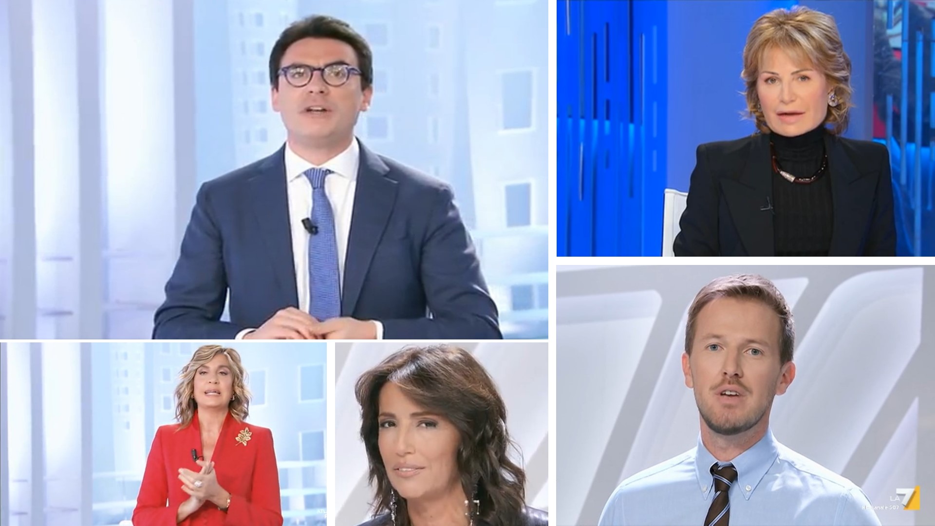 La7 Christmas Edition: a L’Aria che Tira e Tagadà i sostituti Magnani e Orsingher. La Gruber torna il 7 gennaio