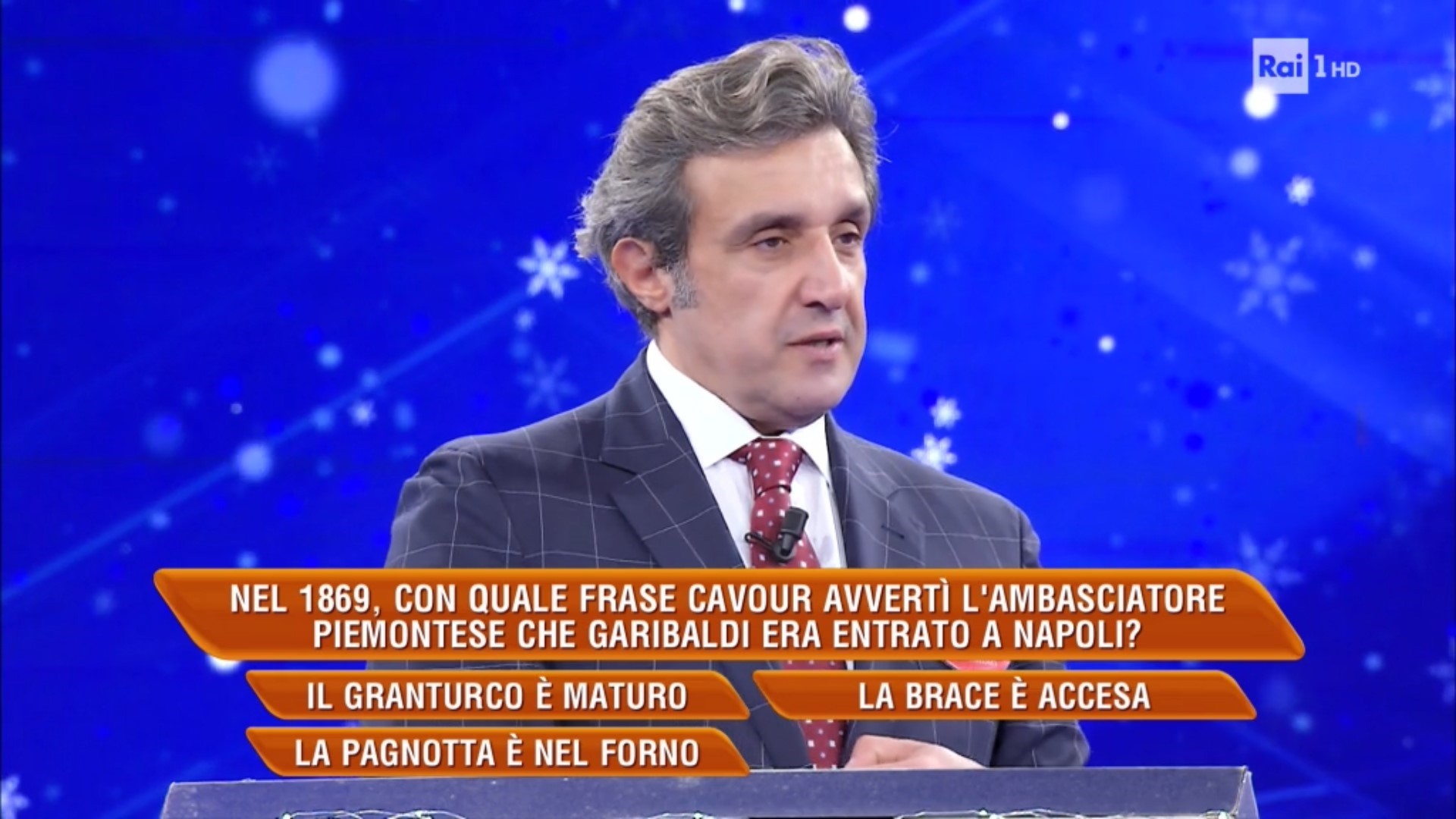 Gaffe all’Eredità: l’errore degli autori su Cavour fa arrabbiare il web e qualcuno in particolare…