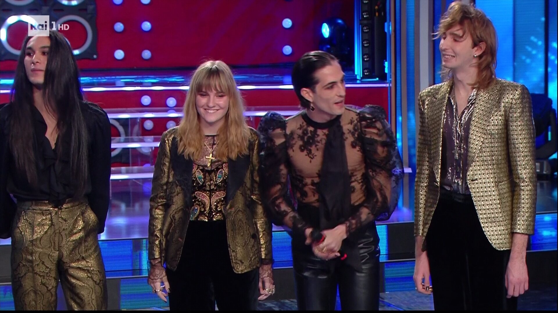 Måneskin a Sanremo 2021 con Zitti e Buoni