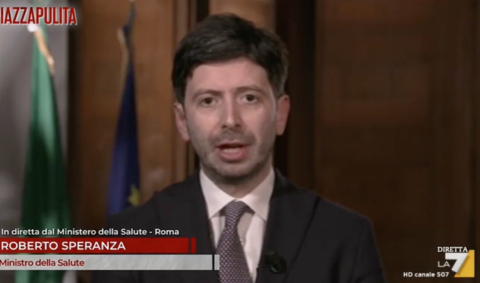 Il ministro Speranza: “Domani annunciamo indice RT sotto l’1%”