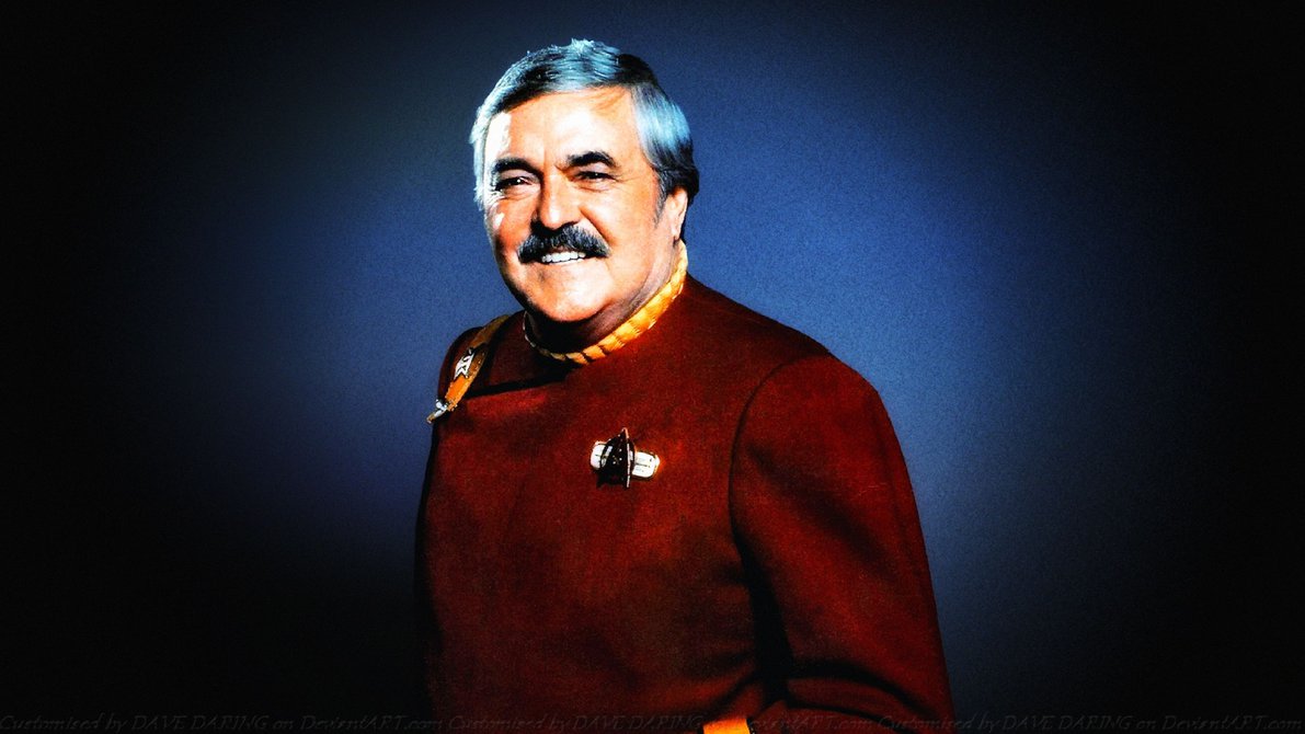 Star Trek: le ceneri dello Scotty di James Doohan sono state portate nello spazio