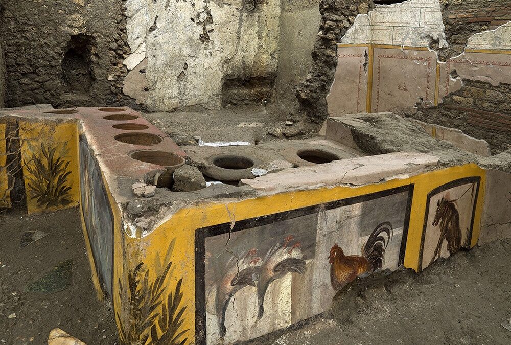 Pompei ultima scoperta il Termopolio: una studiata operazione di marketing cultural-televisivo