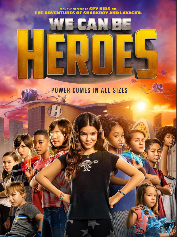 We Can Be Heroes: locandine ufficiali del film Netflix