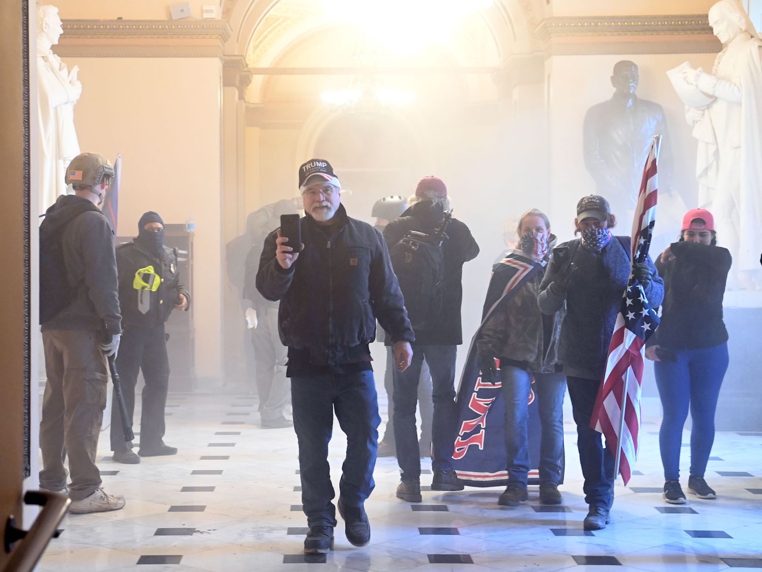 L’assalto al Campidoglio da parte dei sostenitori di Donald Trump