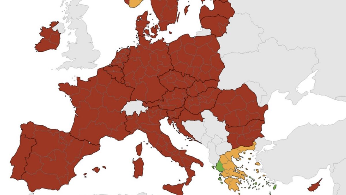 Arrivano le zone “rosso scuro” in Europa. Come cambieranno gli spostamenti?
