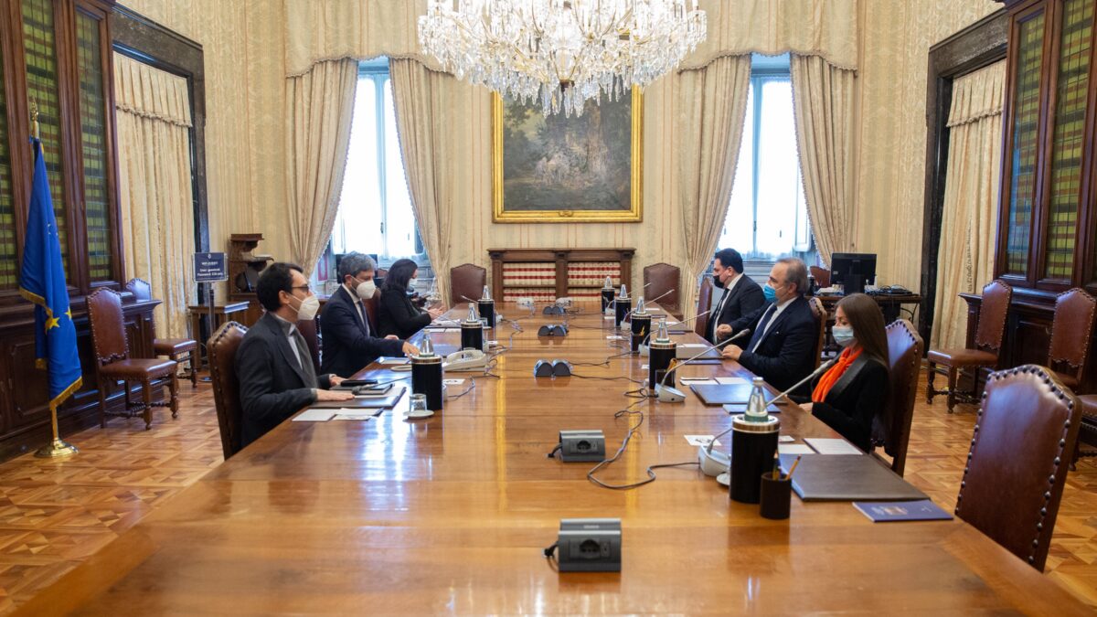 Crisi di governo: lunedì incontro tra Fico e i partiti di maggioranza