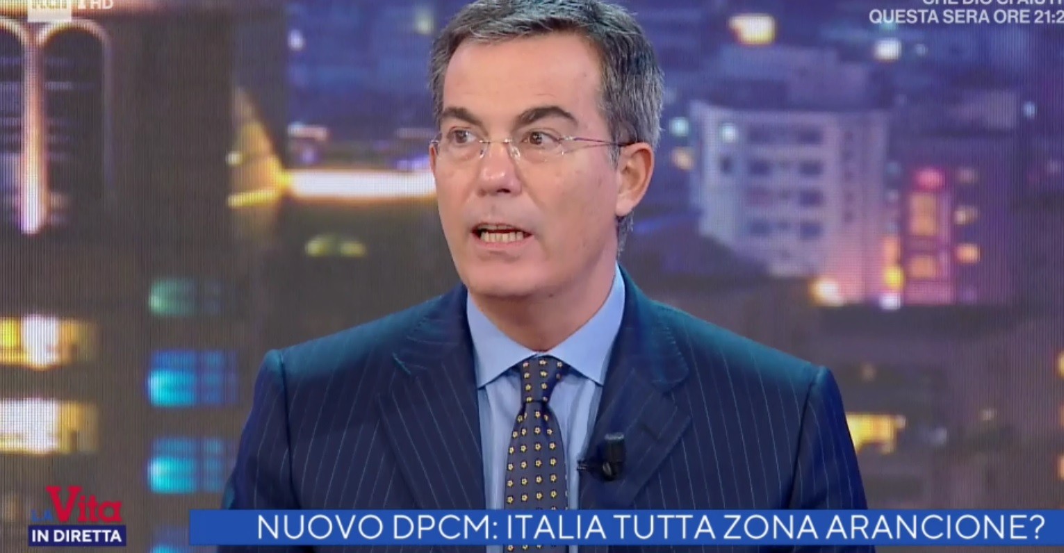 Floris a La vita in diretta mentre Mentana è in onda. Stavolta il gioco di squadra tradisce La7