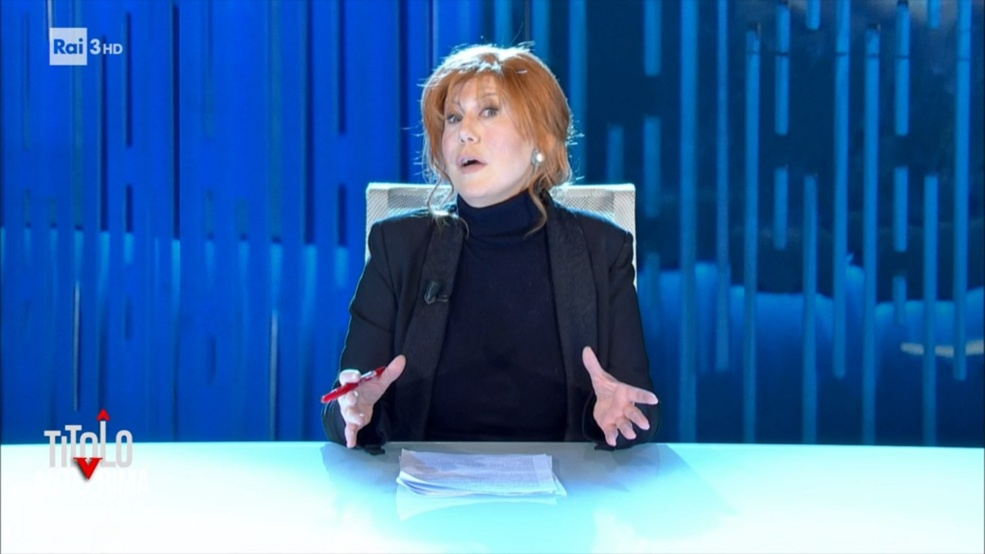 Titolo V nell’anteprima diventa “Titolo V e mezzo”: Gabriella Germani imita Lilli Gruber