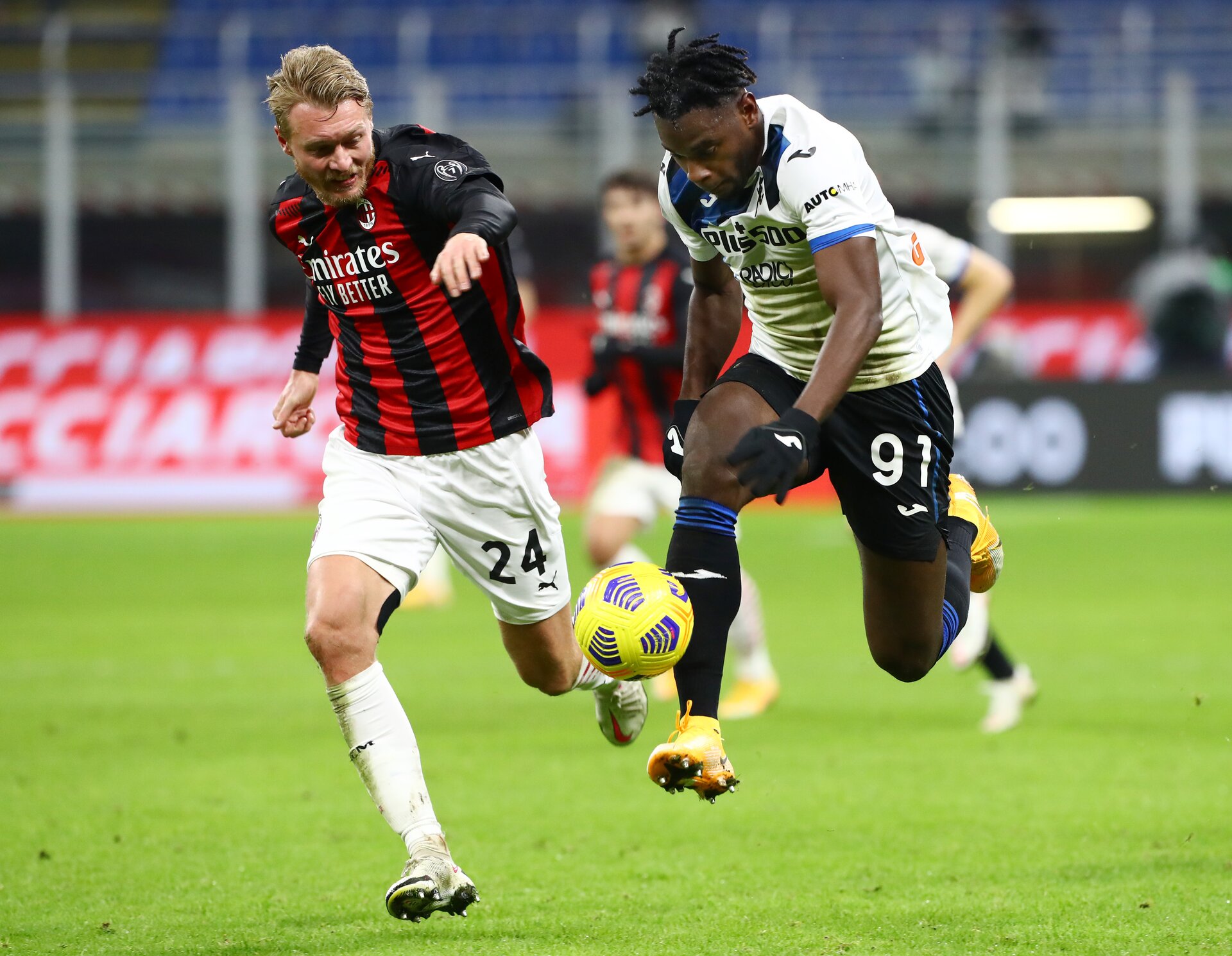 Serie A: Milan-Atalanta 0-3