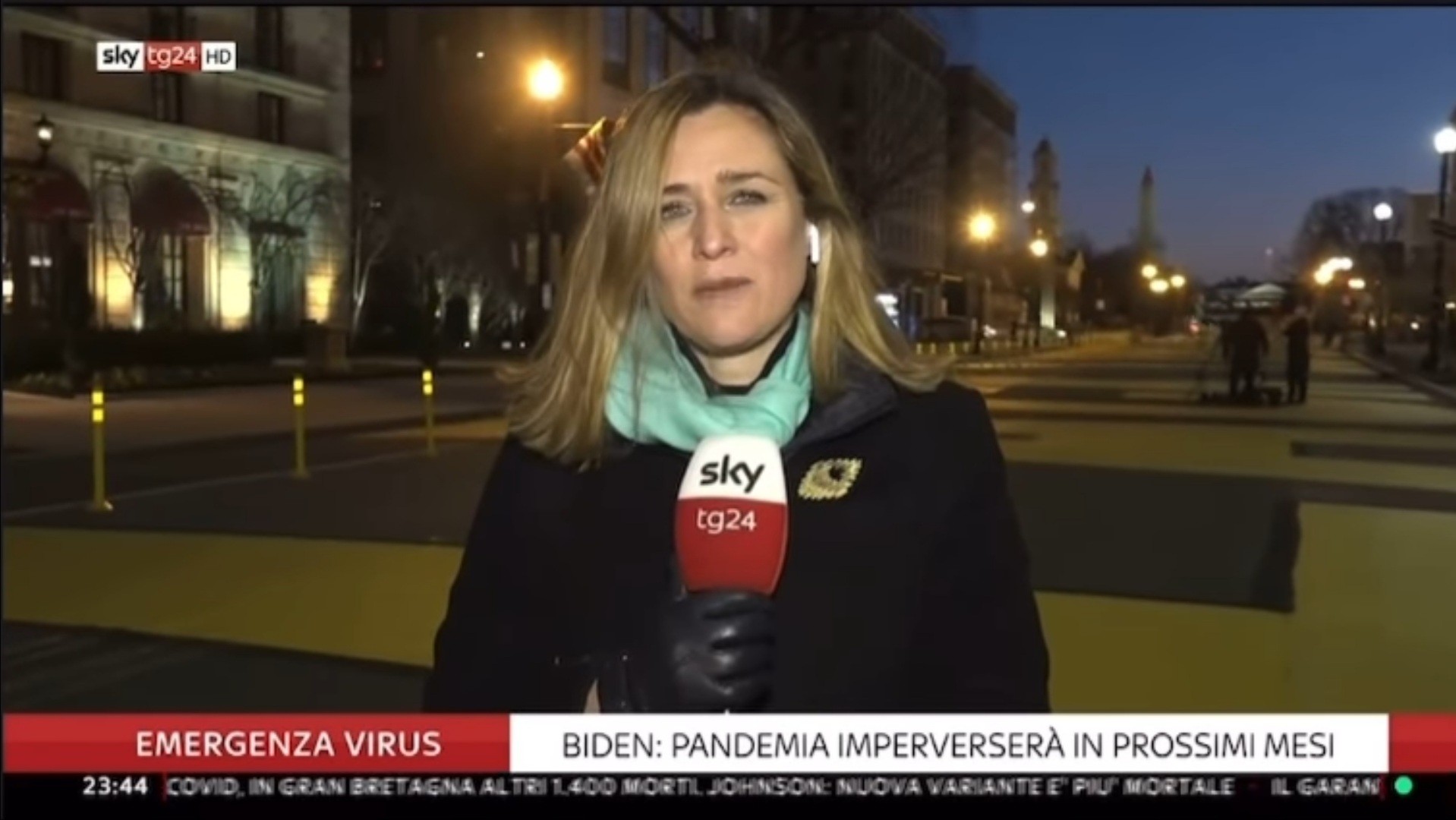 Sky Tg24, Giovanna Pancheri lascia gli Stati Uniti: “Si torna a casa: continuerò ad essere su questa rete con avventure un po’ più italiane”