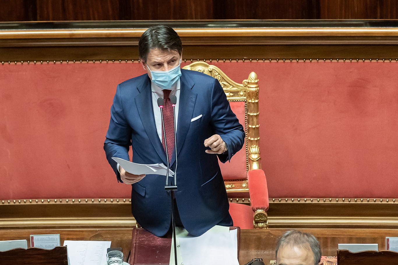 Crisi di governo. Conte alla Camera: “Una crisi senza fondamento”