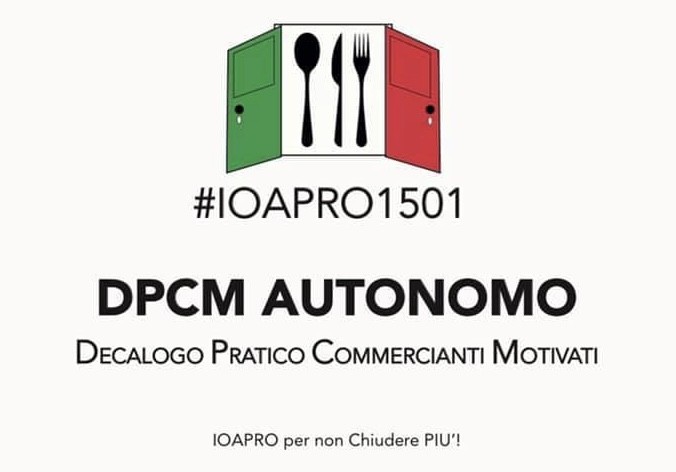 #IOAPRO: la protesta dei ristoratori e a Bologna spuntano infiltrazioni neofasciste