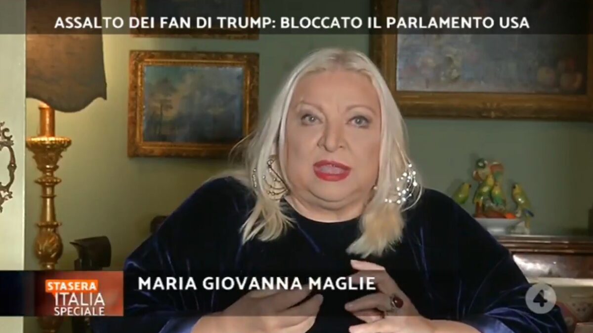 Stasera Italia, Maria Giovanna Maglie attacca il programma dopo l’ospitata: “Conformismo disgustoso”