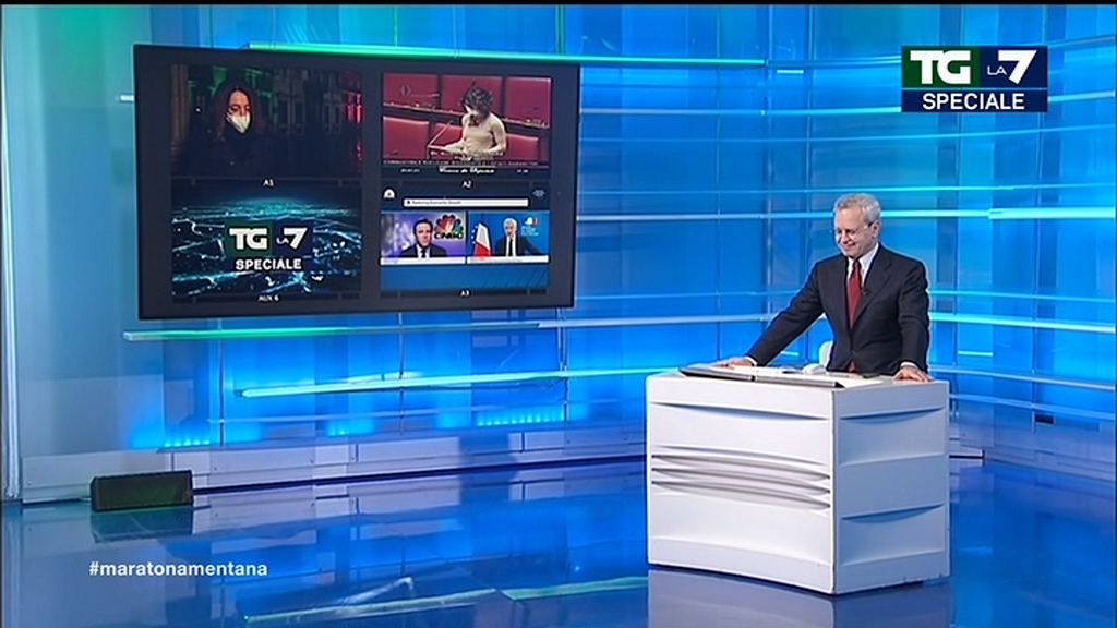 Maratona Mentana Crisi di Governo
