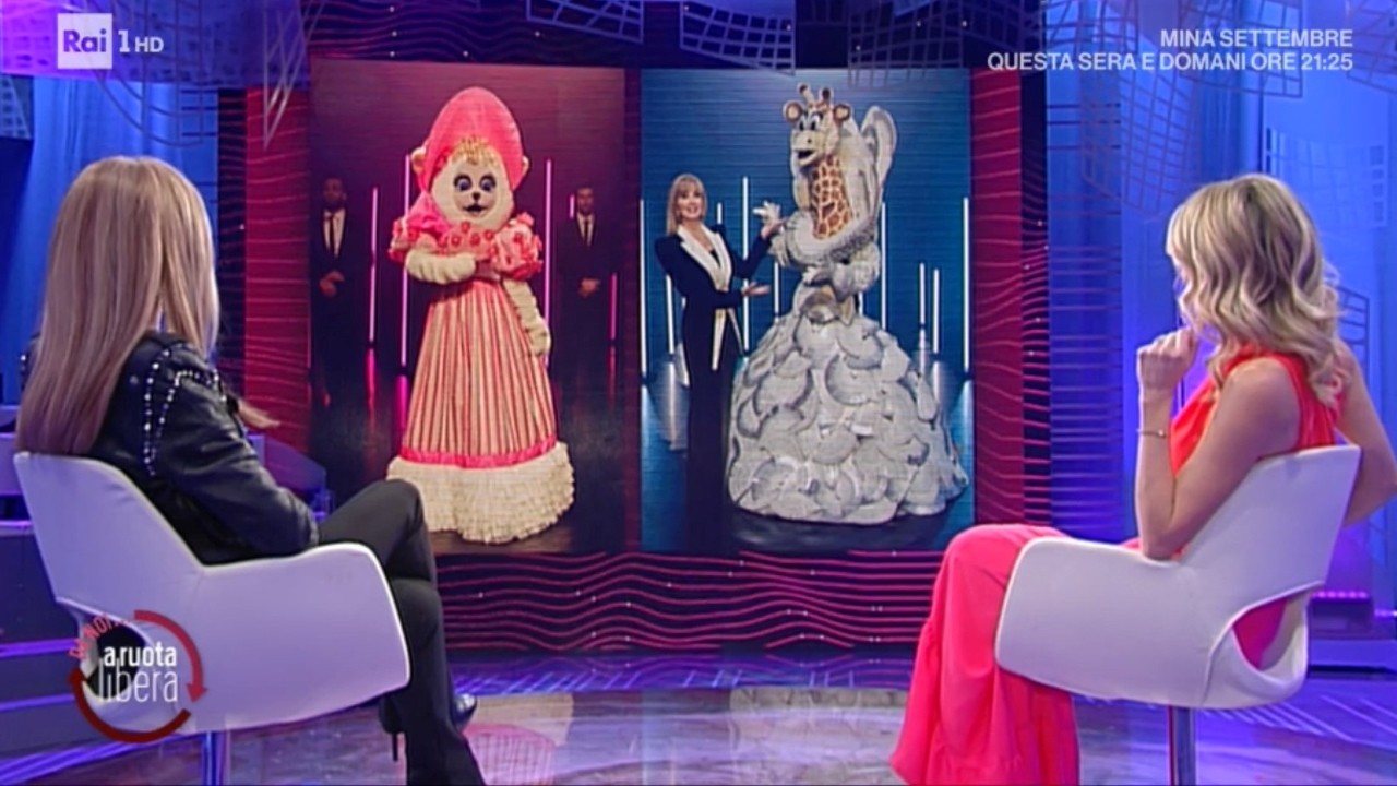 Il Cantante Mascherato, Milly Carlucci, ospite da Francesca Fialdini, svela i primi indizi sulle nuove maschere