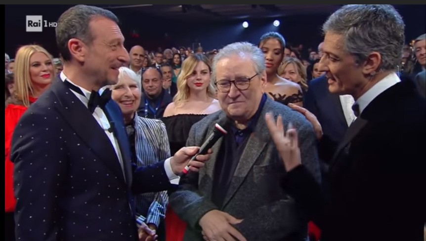 Che Tempo Che Fa, Amadeus e Fiorello ospiti di Fazio: si festeggia Vincenzo Mollica