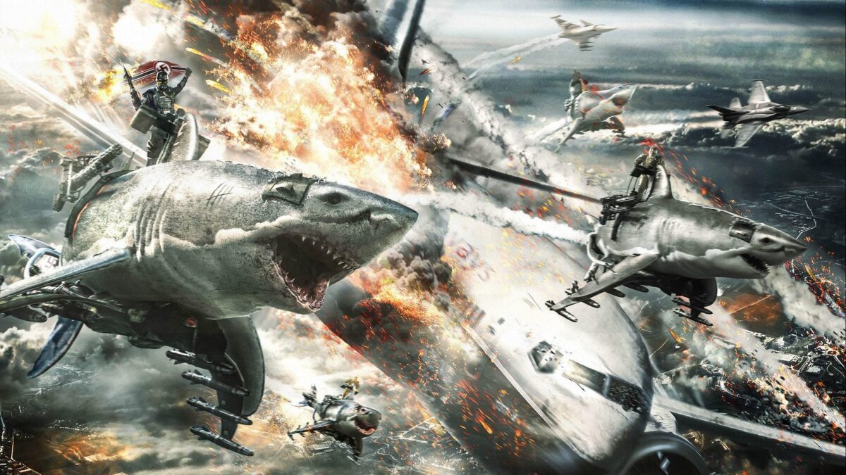 Sky Sharks: nuovo trailer dell’horror fantascientifico con squali volanti e nazisti zombie