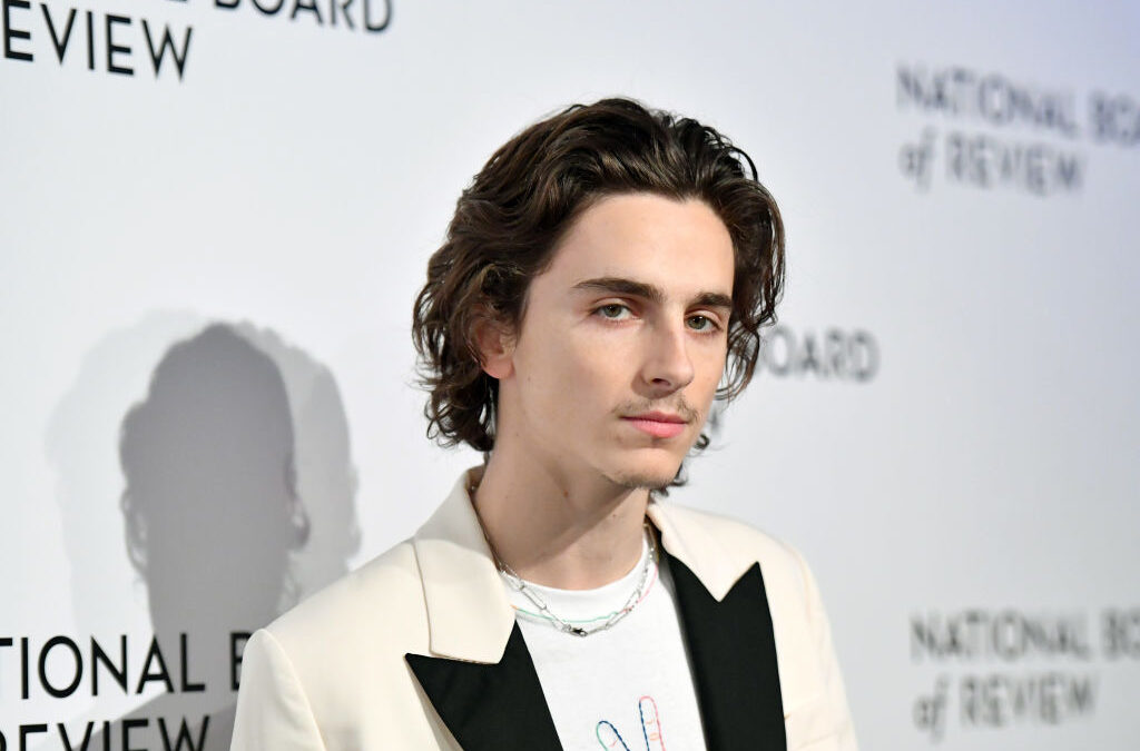 Timothée Chalamet per il film horror “Bones & All” di Luca Guadagnino