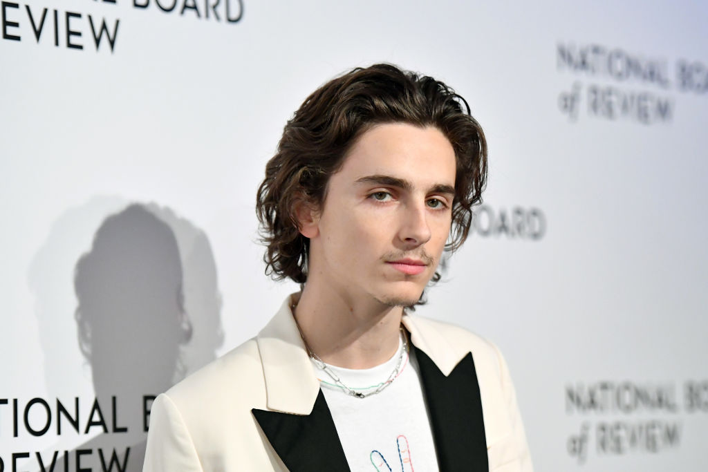 Timothée Chalamet per il film horror “Bones & All” di Luca Guadagnino