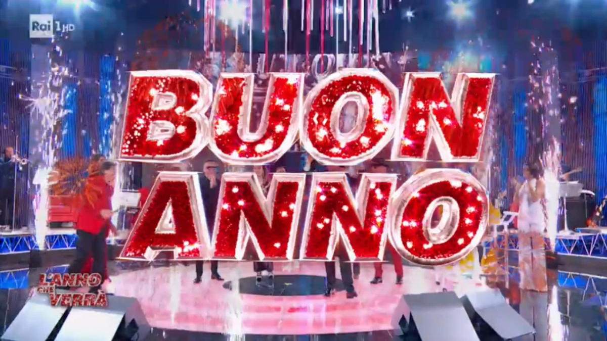 Il capodanno in tv: l’arrivo del 2021 sincronizzato su Rai 1, Canale 5 e La7 (video)