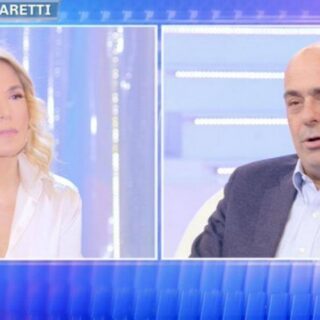Barbara d'Urso Zingaretti