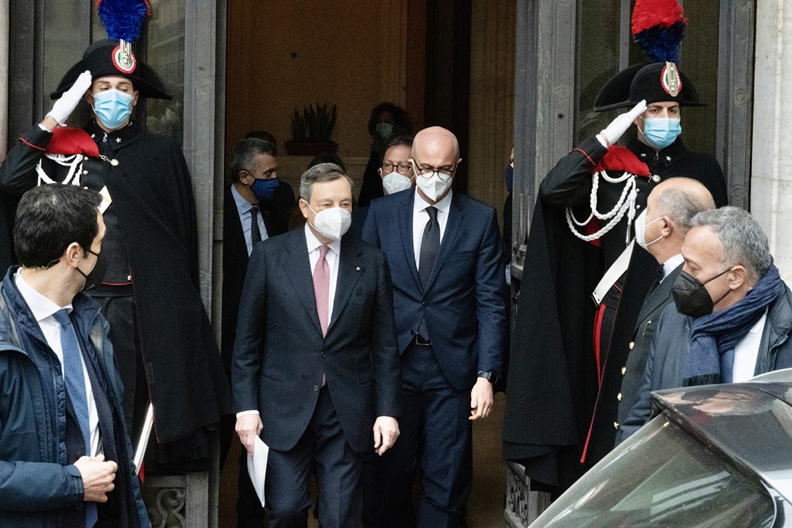 Draghi ottiene la fiducia alla Camera: 535 sì, 56 no, 5 astenuti