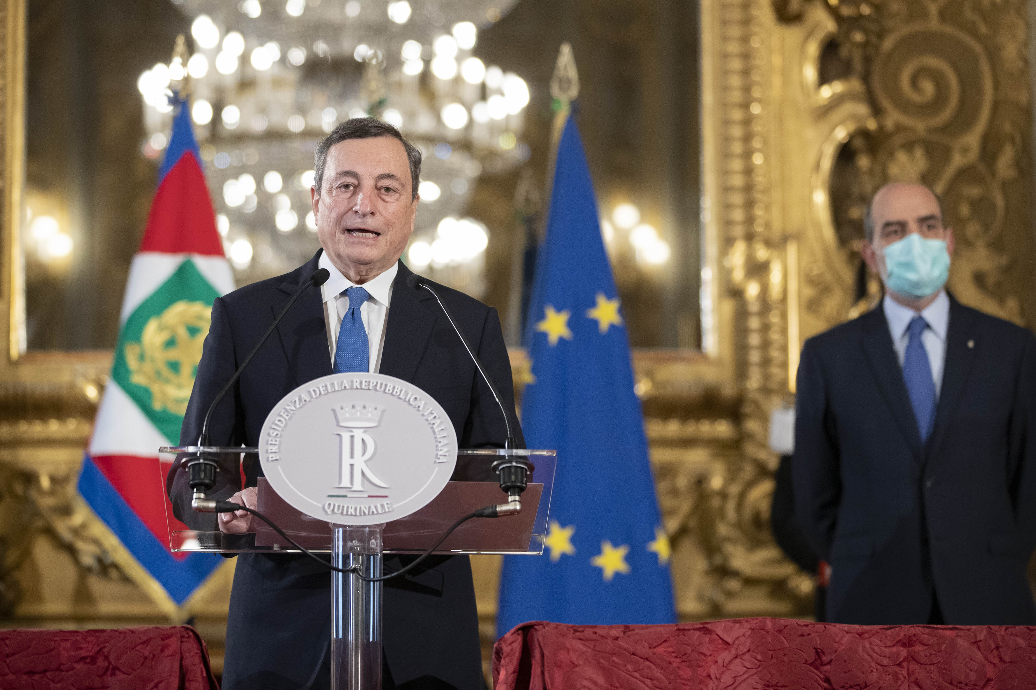 Crisi di governo. Draghi accetta l’incarico: “Fiducioso sul dialogo coi partiti”