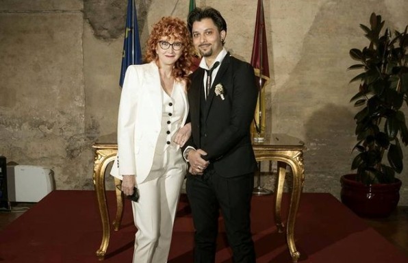 Fiorella Mannoia e Carlo Di Francesco si sono sposati (foto)
