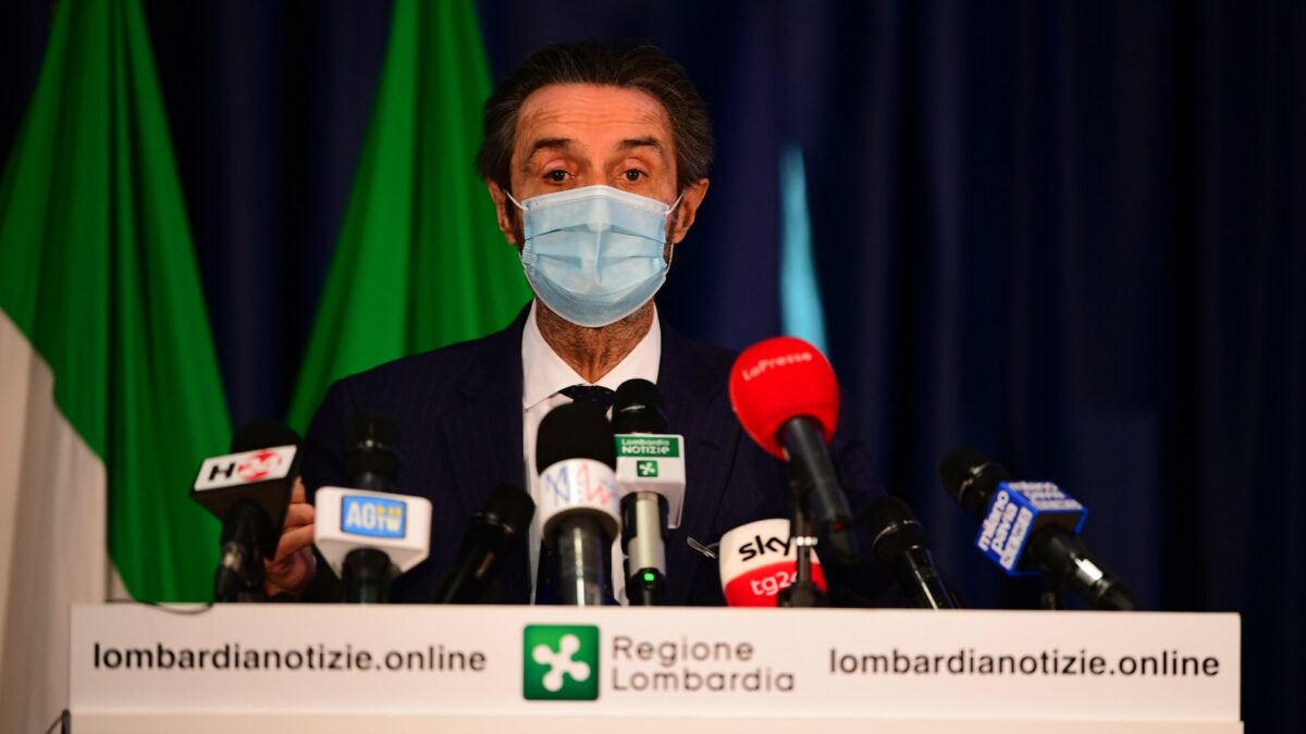 Lombardia, zone rosse locali da mercoledì 17