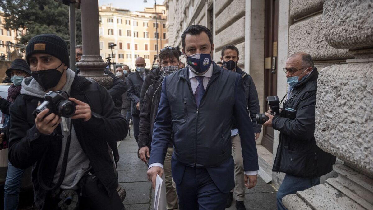 Totoministri Draghi: Conte si chiama fuori, la Lega propone Salvini