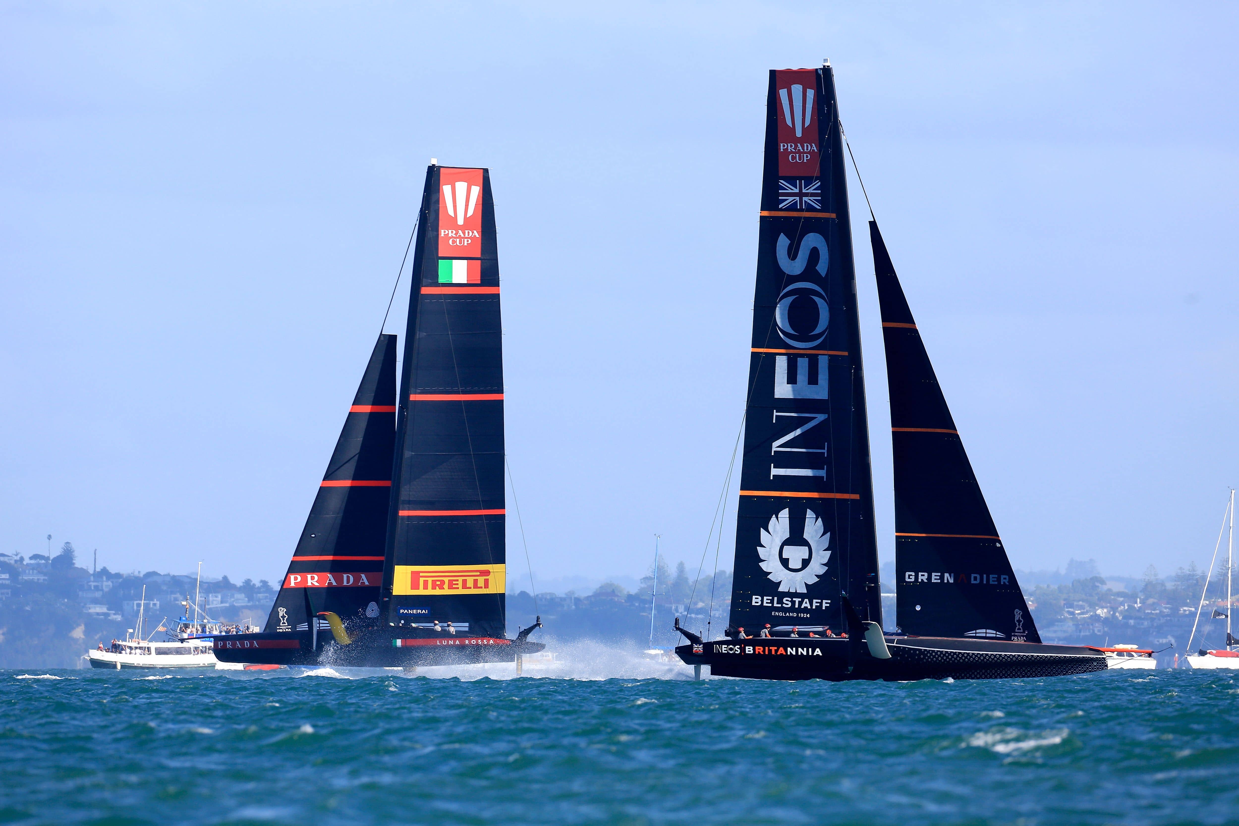 Prada Cup: Luna Rossa si avvicina all’America’s Cup, 2-0 nel primo giorno di regate